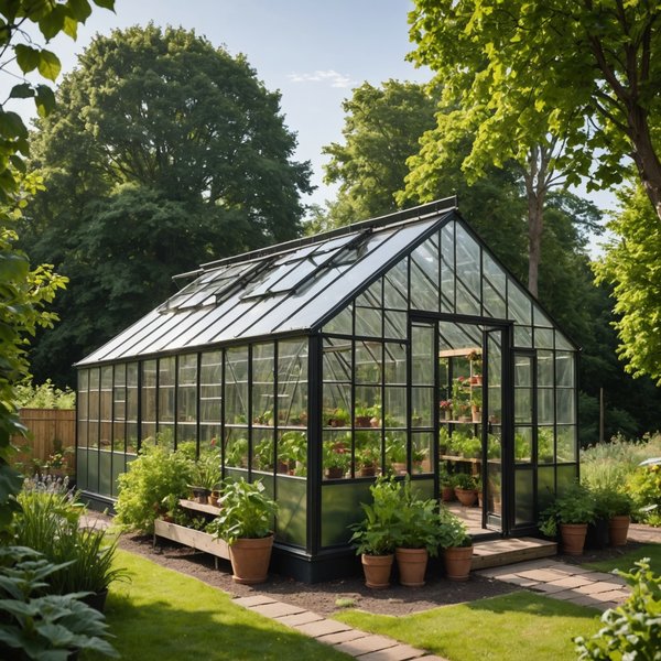 ¿Cuáles son los pasos para construir un invernadero utilizando materiales sostenibles?