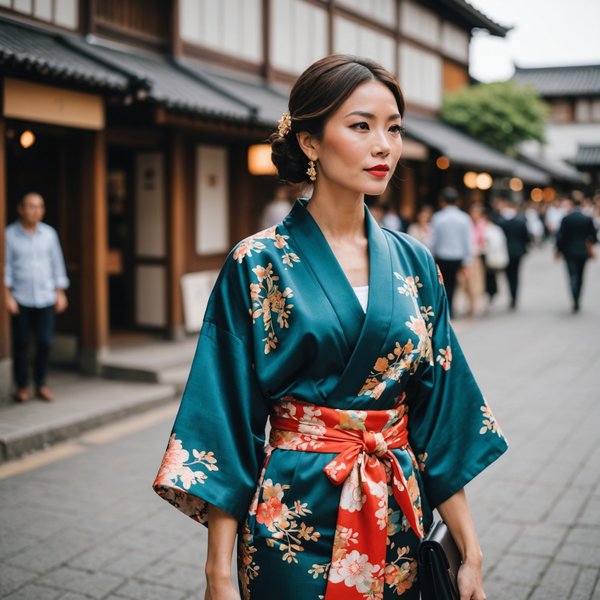 ¿Cómo estilizar un kimono para diferentes eventos?